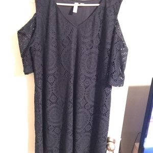 Navy blue dress